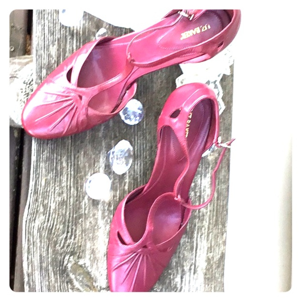 Liz Baker Mary Jane T-Strap Heels